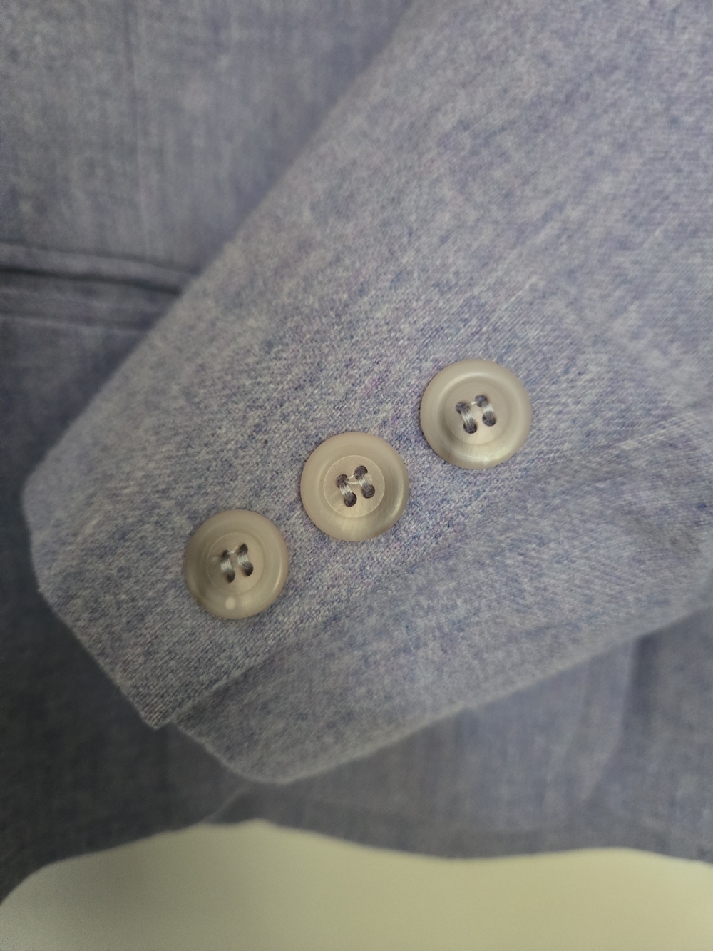 Pendleton Light Blue Tailored Women's Blazer - Picture 4 of 6